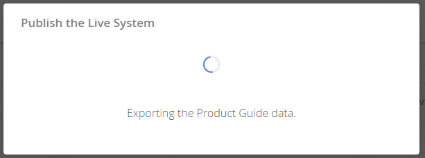 Exporting process